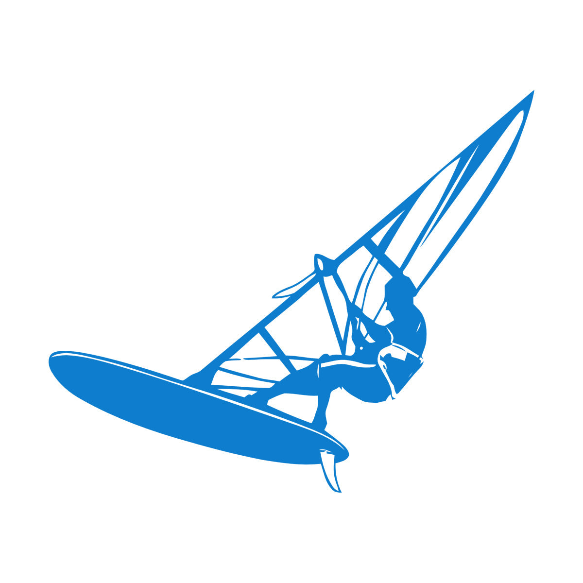 Fine Carving Decals Windsurfing Extreme Sports Water Cool Multi Color Selection