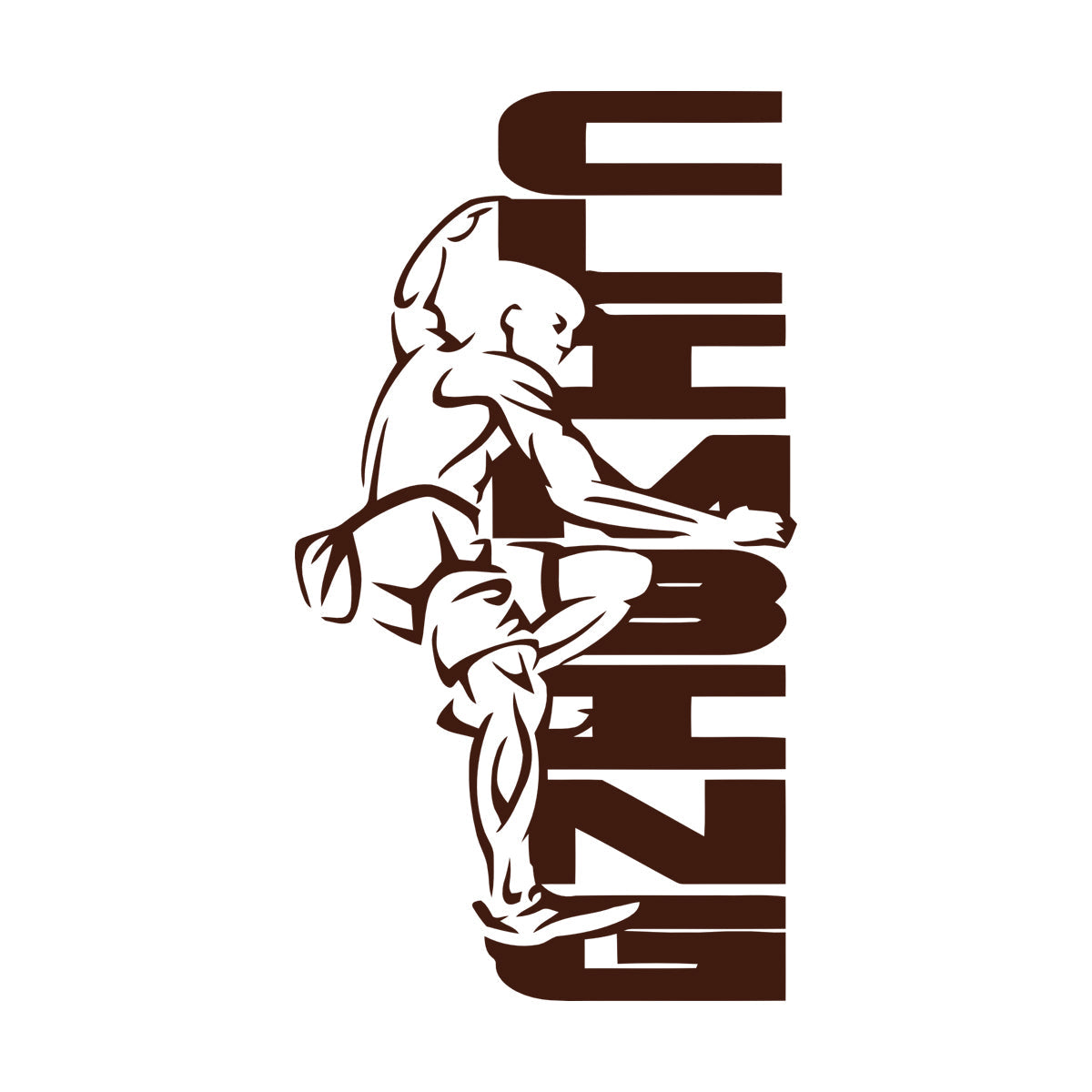 Fine Carving Stickers Mounting Climbing Exteme Sport Store Decoration