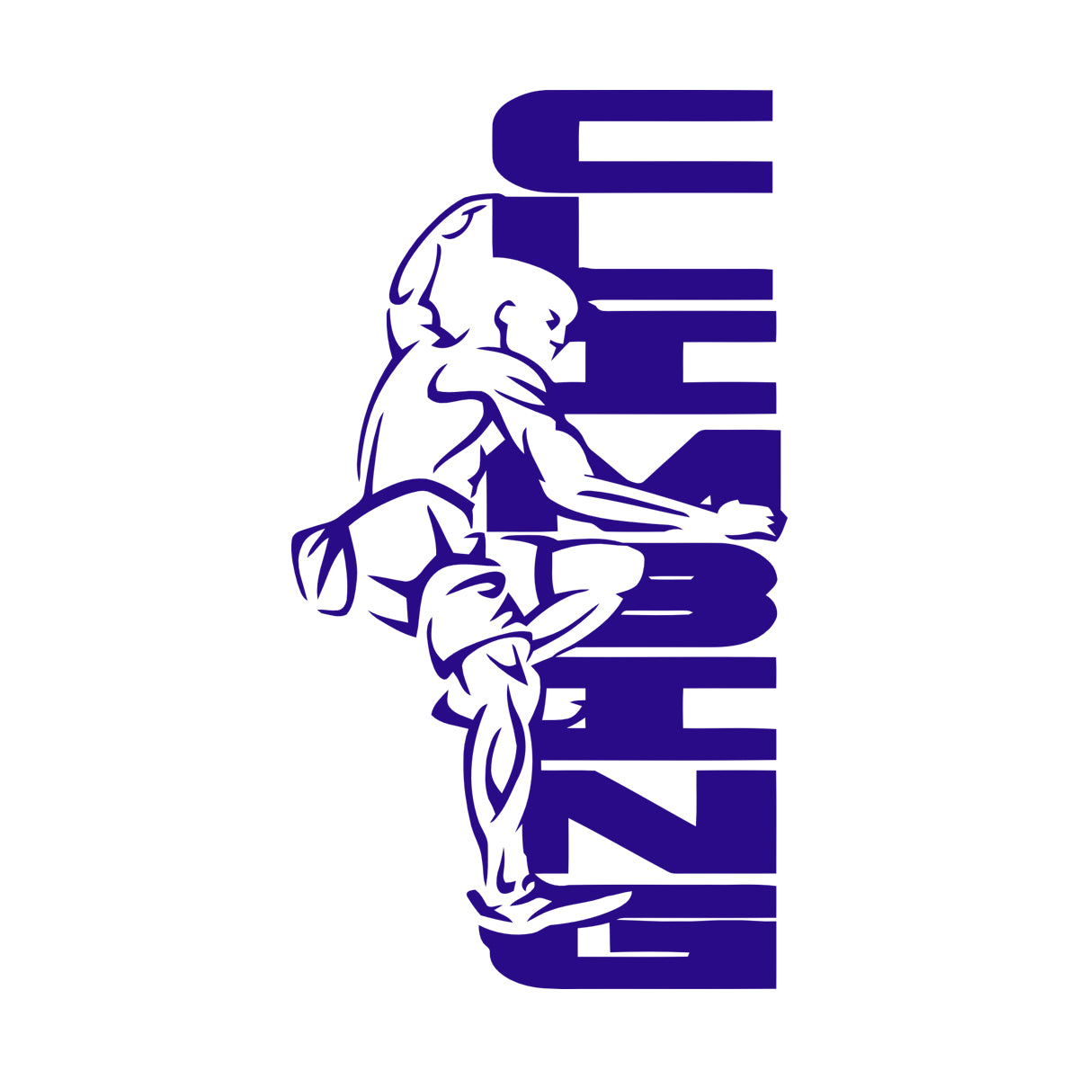 Fine Carving Stickers Mounting Climbing Exteme Sport Store Decoration