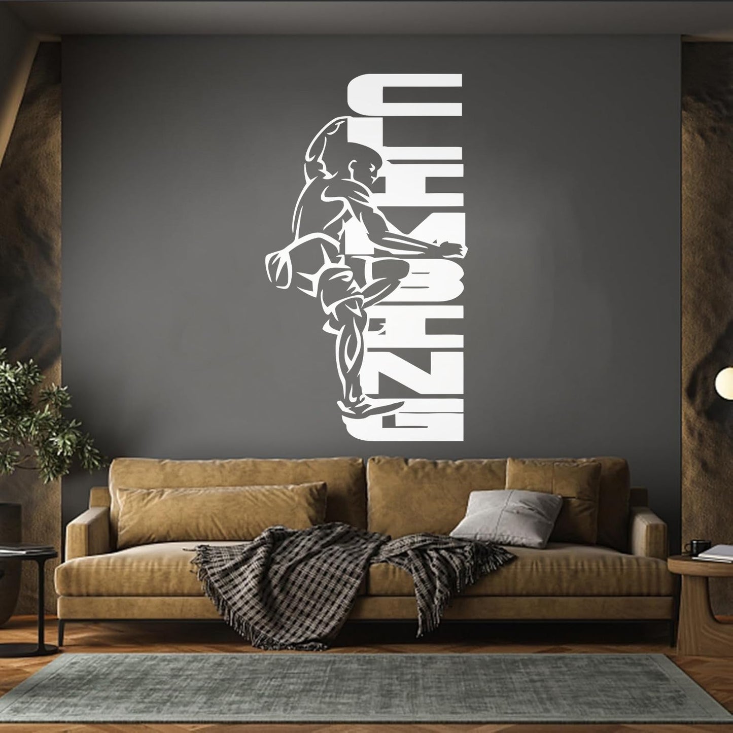 Fine Carving Stickers Mounting Climbing Exteme Sport Store Decoration