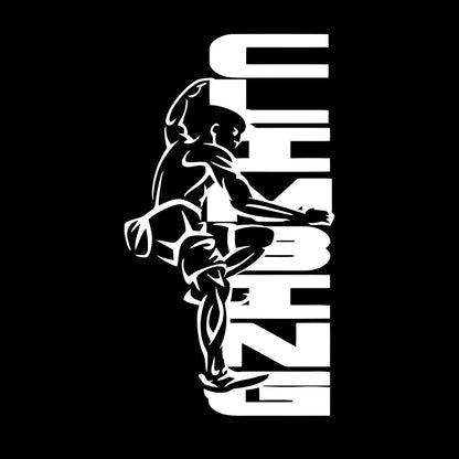 Fine Carving Stickers Mounting Climbing Exteme Sport Store Decoration