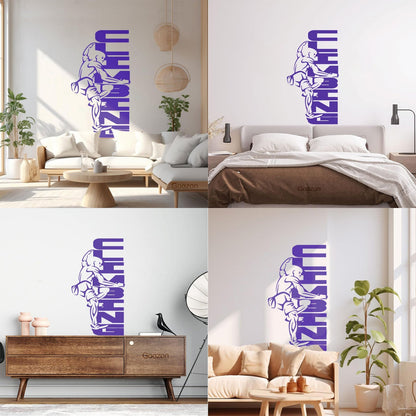 Fine Carving Stickers Mounting Climbing Exteme Sport Store Decoration