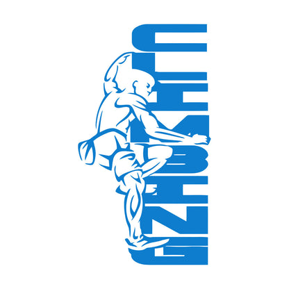 Fine Carving Stickers Mounting Climbing Exteme Sport Store Decoration