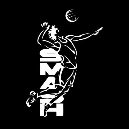 Volleyball Smash Beach Sport Wall Decals Paster Paper Art Mural Painting
