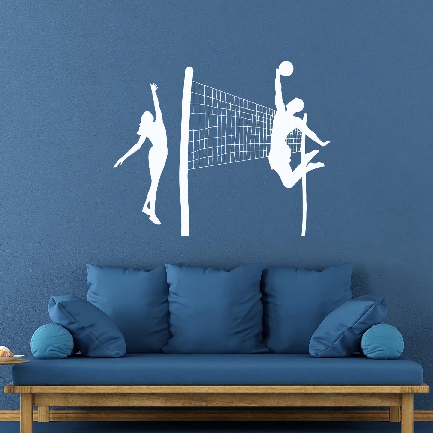 Engraving Decals Beach Volleyball Sports Leisure Relax Personalized Customization