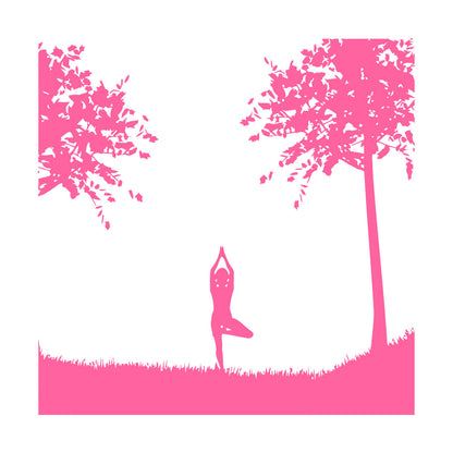 Mural And Wall Vinyl Decal Yin Yang Relaxation Yoga Sports Natural Health Beauty Can Modify And Add Information