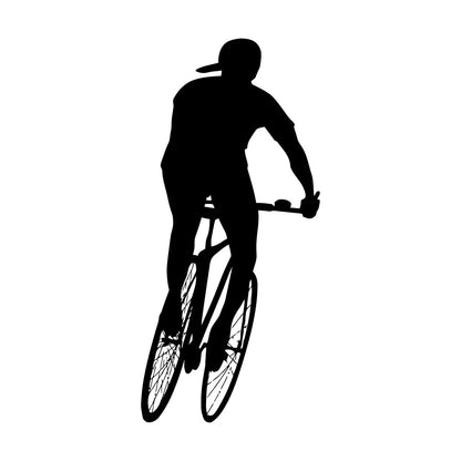 Cyclists Athlete Sport Speed Bicycle Wall Stickers Paster Paper Art Decoration