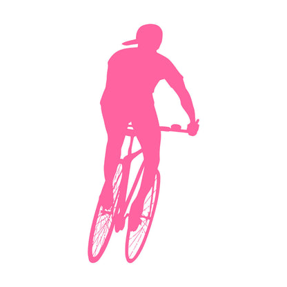 Cyclists Athlete Sport Speed Bicycle Wall Stickers Paster Paper Art Decoration