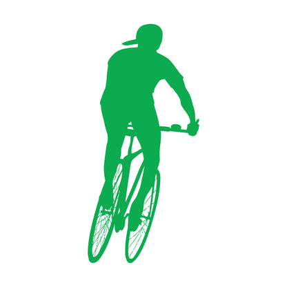 Cyclists Athlete Sport Speed Bicycle Wall Stickers Paster Paper Art Decoration