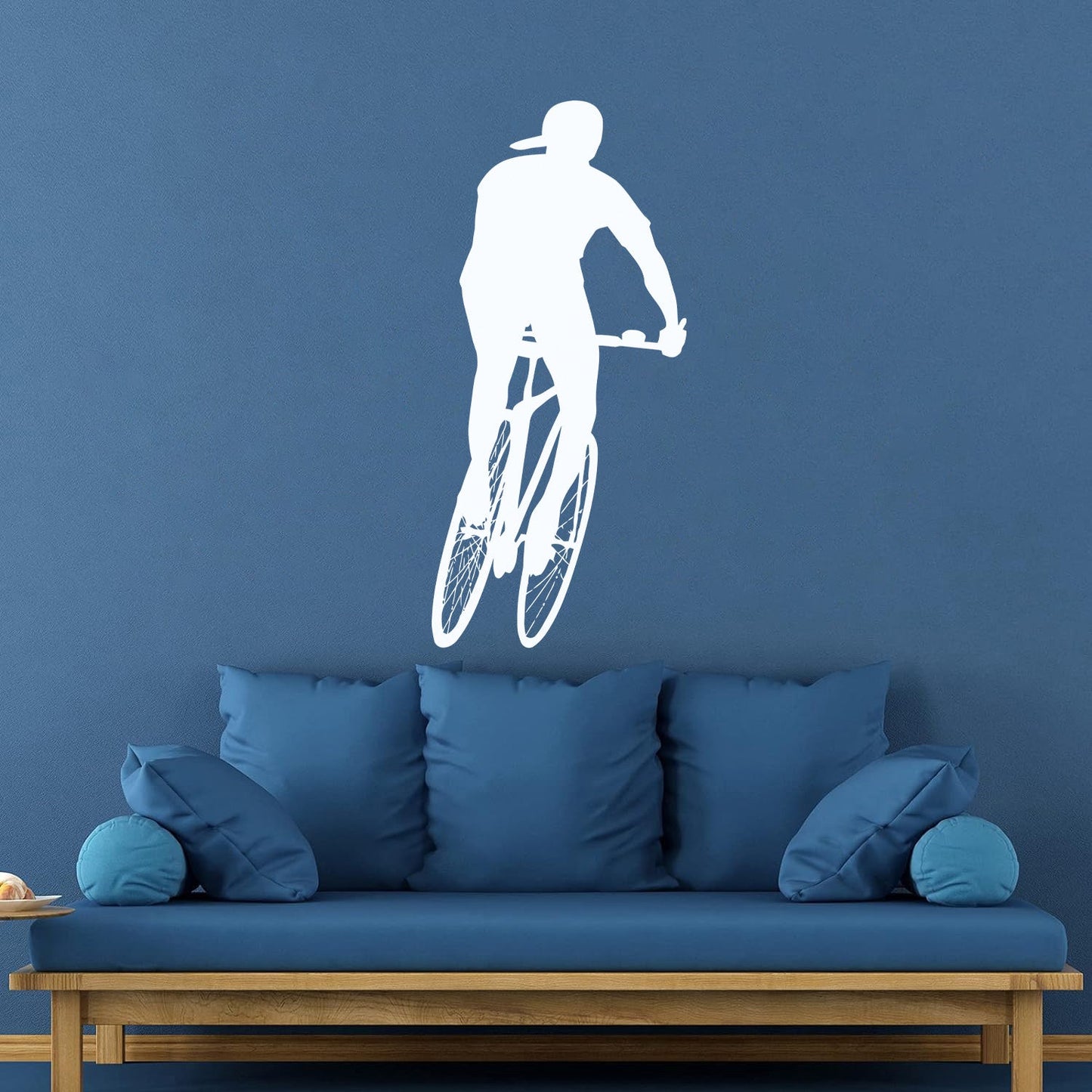 Cyclists Athlete Sport Speed Bicycle Wall Stickers Paster Paper Art Decoration