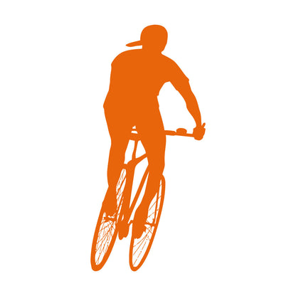 Cyclists Athlete Sport Speed Bicycle Wall Stickers Paster Paper Art Decoration