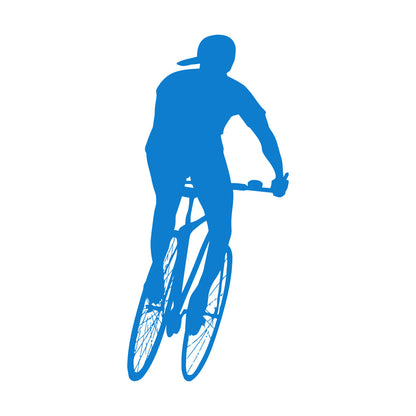 Cyclists Athlete Sport Speed Bicycle Wall Stickers Paster Paper Art Decoration