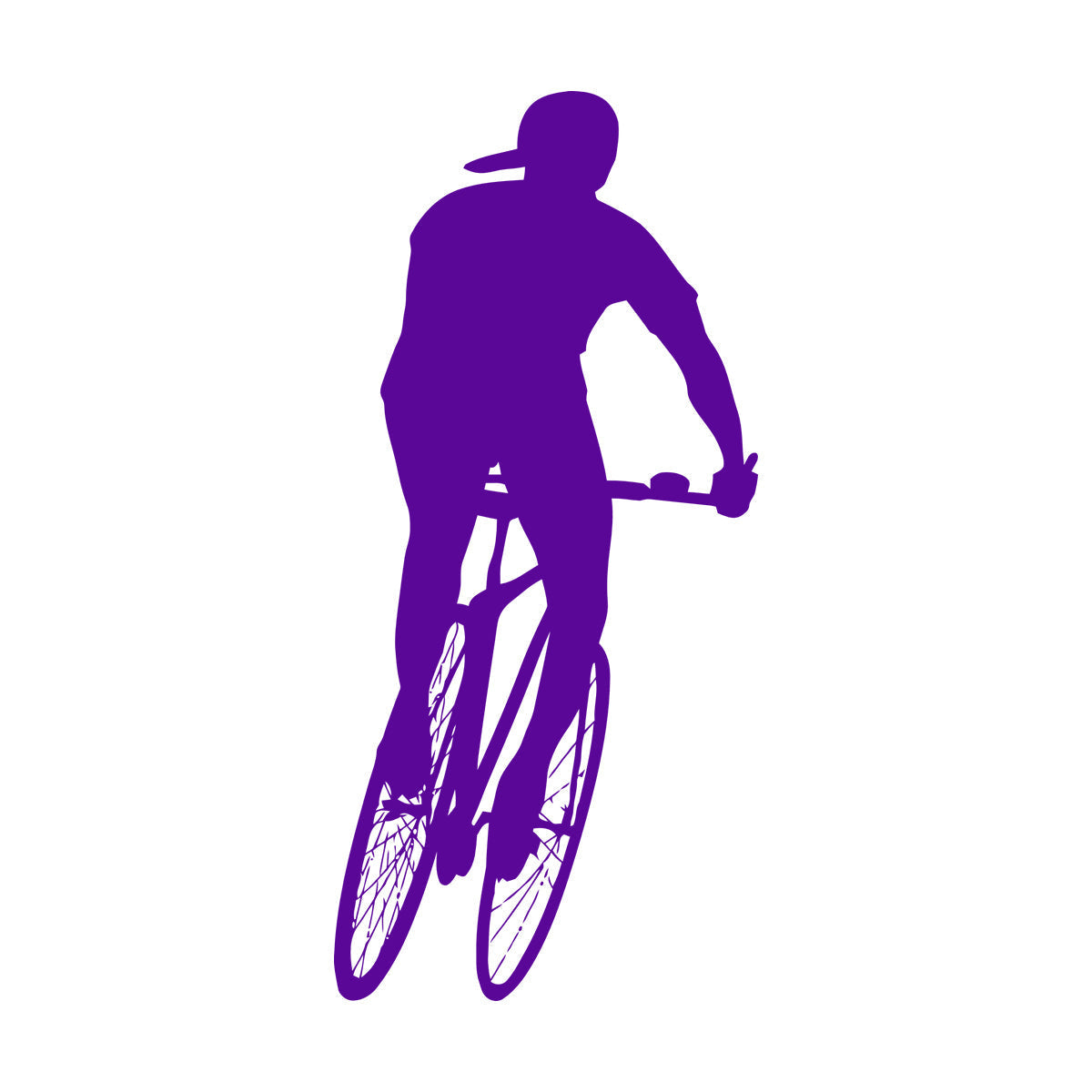 Cyclists Athlete Sport Speed Bicycle Wall Stickers Paster Paper Art Decoration