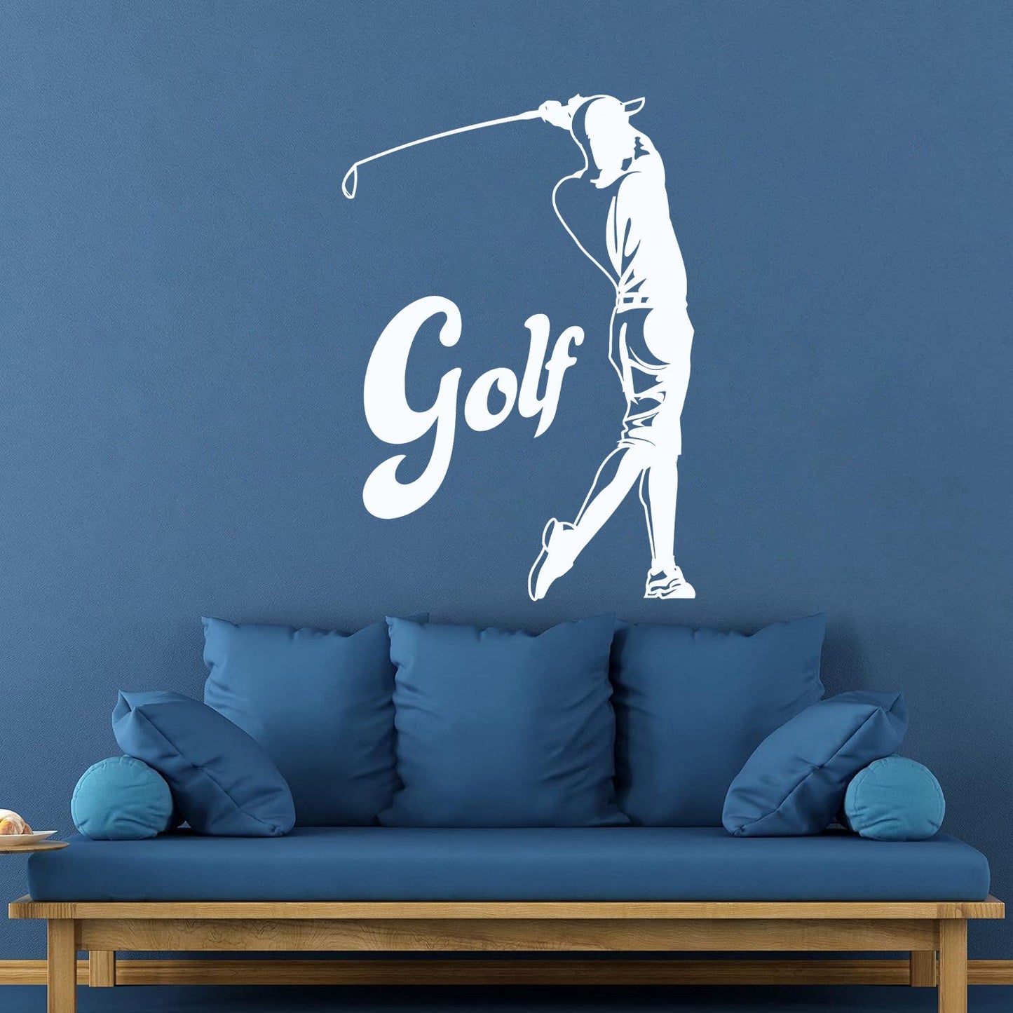 Wall Decals Pvc Golf Sport Professional Golfer Home Self Adhesive