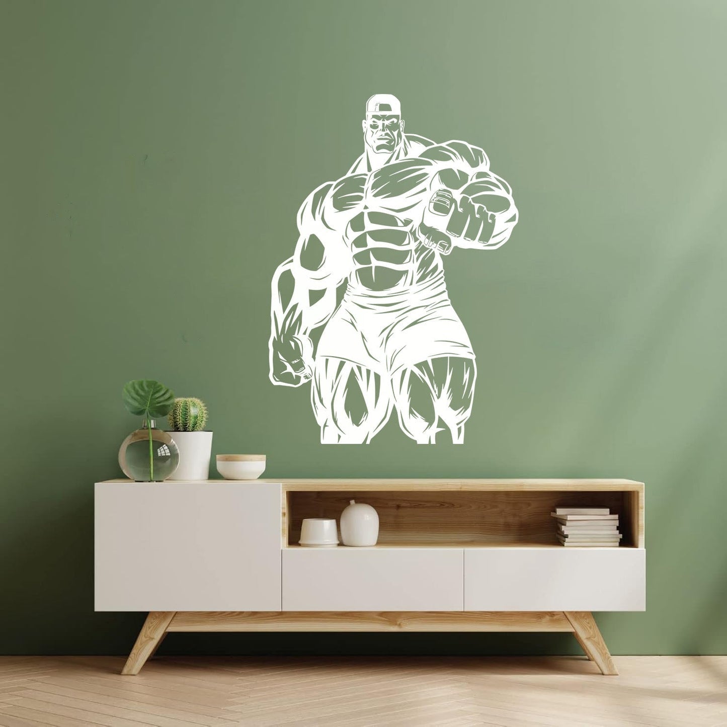 Engraving Decals Bodybuilding Bodybuilder Iron Sport Home Multiple Size Options