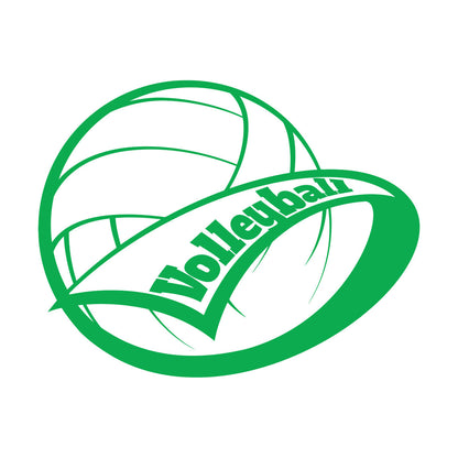 Wall Stickers Volleyball Ball Sport Home Art Decoration