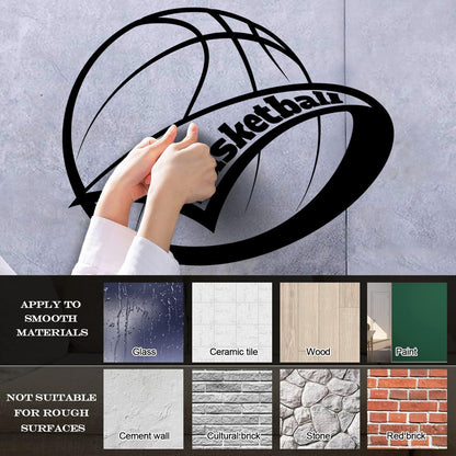 Sport Basketball Ball Entertainment Home Vinyl Art Sticker Car Body Decoration