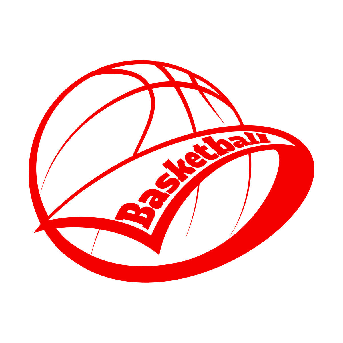 Sport Basketball Ball Entertainment Home Vinyl Art Sticker Car Body Decoration