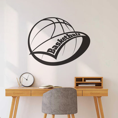 Sport Basketball Ball Entertainment Home Vinyl Art Sticker Car Body Decoration