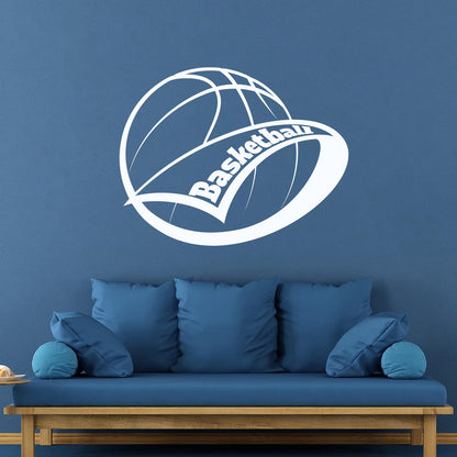 Sport Basketball Ball Entertainment Home Vinyl Art Sticker Car Body Decoration