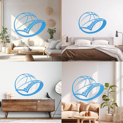 Sport Basketball Ball Entertainment Home Vinyl Art Sticker Car Body Decoration