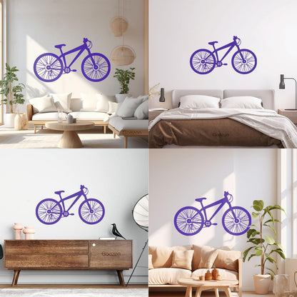 Engraving Stickers Bike Bicycle Teen Teenager Window Decals