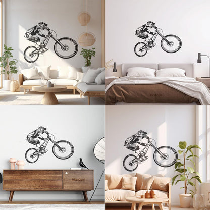 Wall Decals Pvc Bmx Bike Bicycle Sport Cool Store Decoration