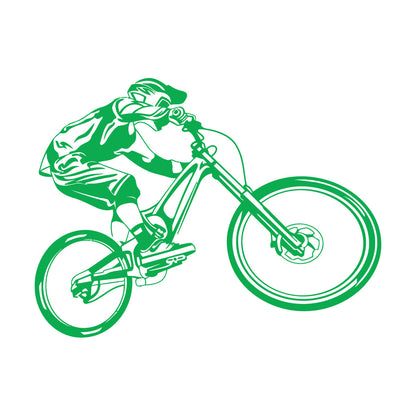 Wall Decals Pvc Bmx Bike Bicycle Sport Cool Store Decoration