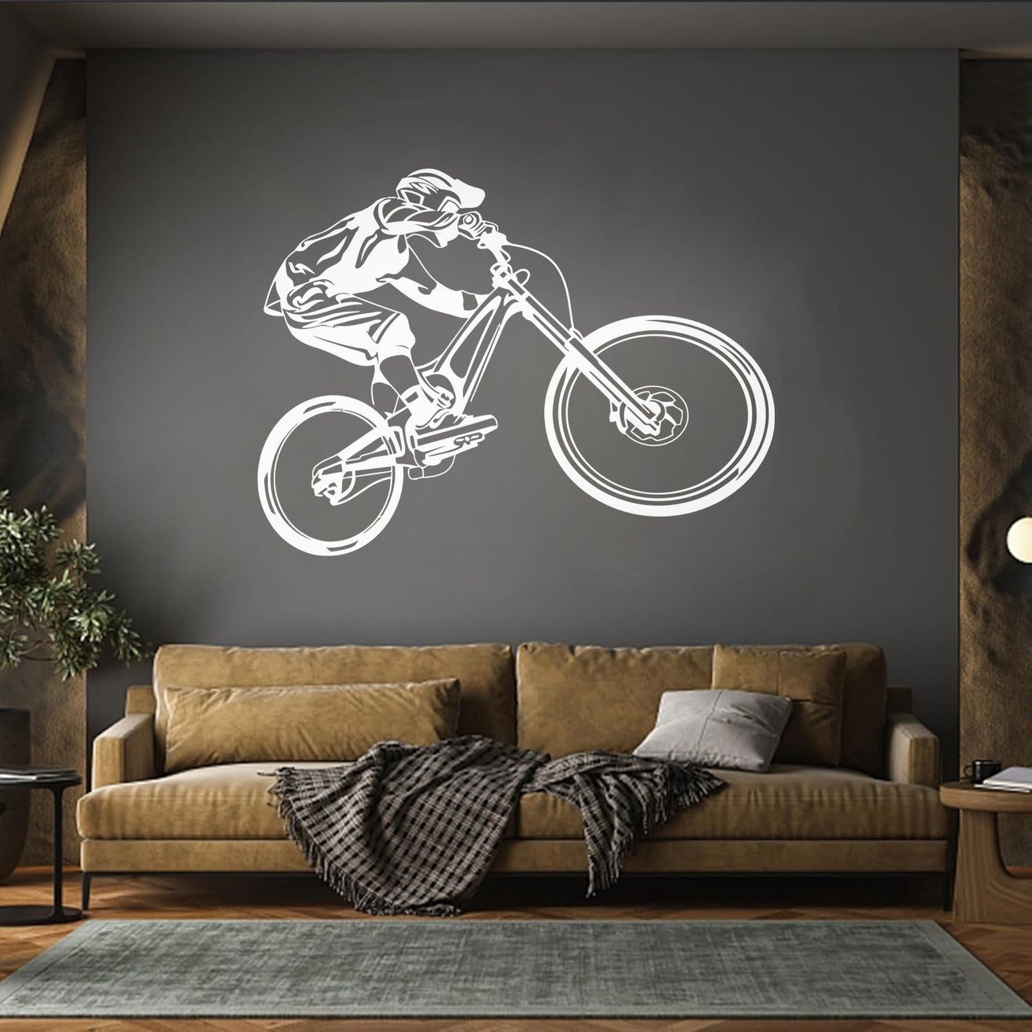 Wall Decals Pvc Bmx Bike Bicycle Sport Cool Store Decoration