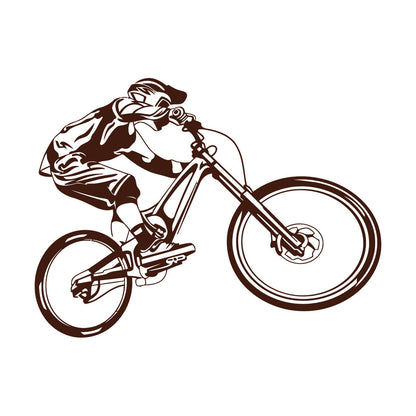 Wall Decals Pvc Bmx Bike Bicycle Sport Cool Store Decoration