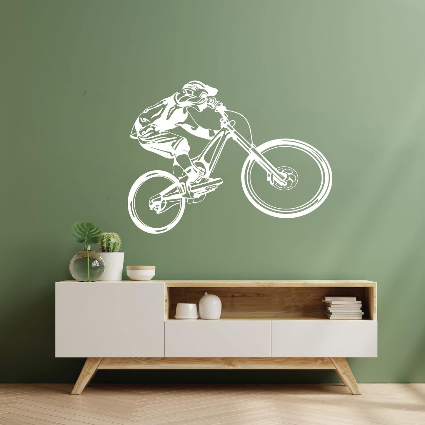 Wall Decals Pvc Bmx Bike Bicycle Sport Cool Store Decoration