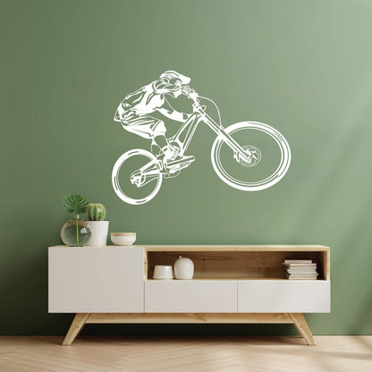 Wall Decals Pvc Bmx Bike Bicycle Sport Cool Store Decoration