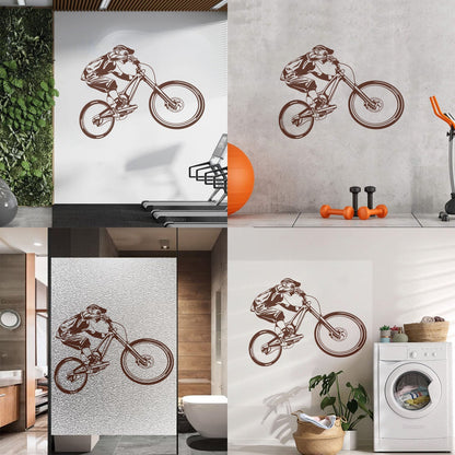 Wall Decals Pvc Bmx Bike Bicycle Sport Cool Store Decoration