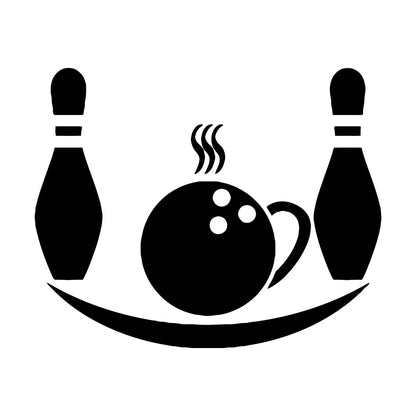 Lettering Stickers Bowling Center Skittles Tenpins Gambling Sport Tattoo Culture