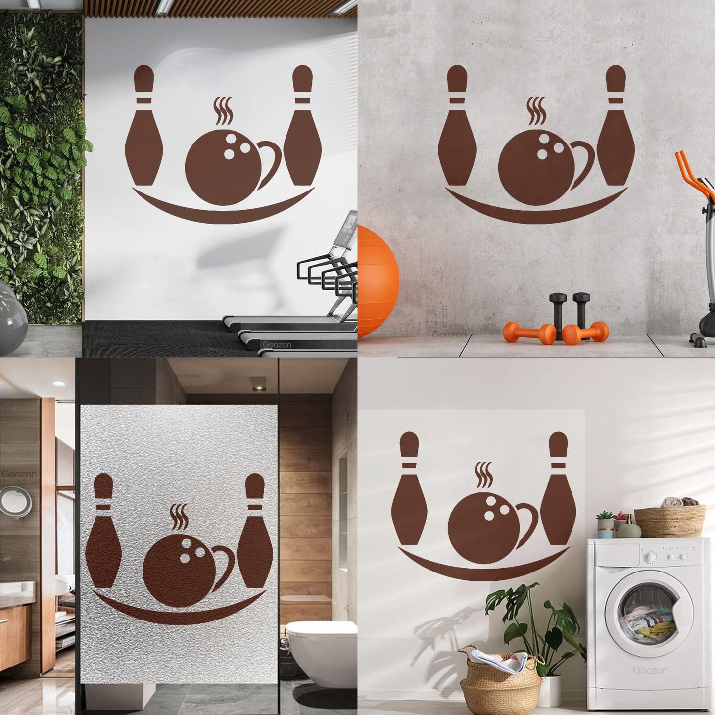 Lettering Stickers Bowling Center Skittles Tenpins Gambling Sport Tattoo Culture