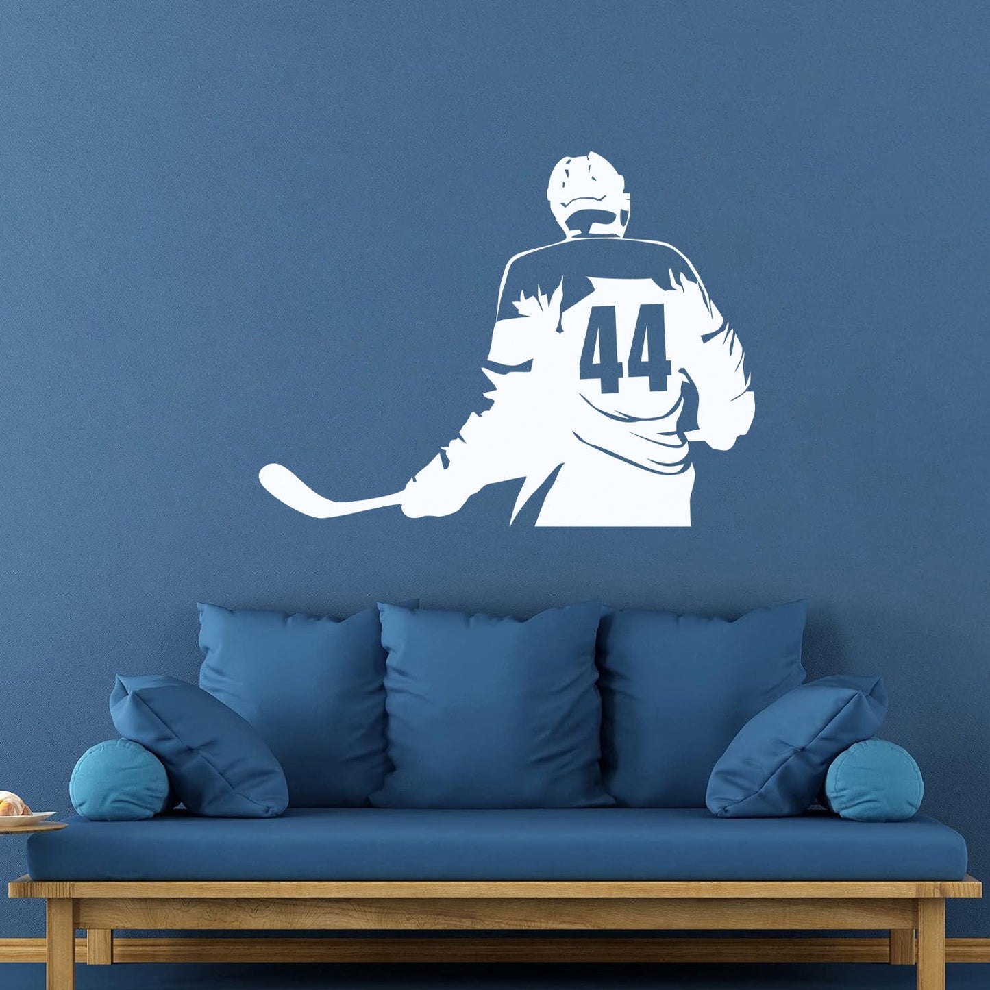 Vinyl Wall Stickers Make Your Own Custom Hockey Player Winter Sport Self Adhesive