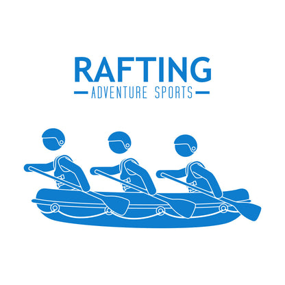 Extreme Adventure Water Sports Rafting Wall Decals Do Not Damage The Wall Surface