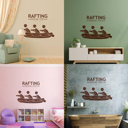 Extreme Adventure Water Sports Rafting Wall Decals Do Not Damage The Wall Surface
