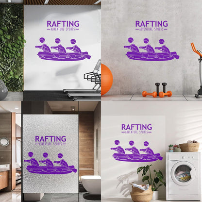 Extreme Adventure Water Sports Rafting Wall Decals Do Not Damage The Wall Surface