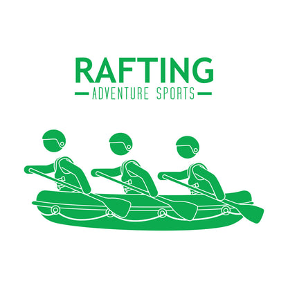 Extreme Adventure Water Sports Rafting Wall Decals Do Not Damage The Wall Surface