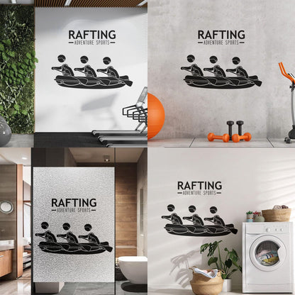 Extreme Adventure Water Sports Rafting Wall Decals Do Not Damage The Wall Surface