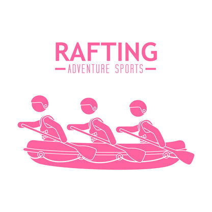 Extreme Adventure Water Sports Rafting Wall Decals Do Not Damage The Wall Surface