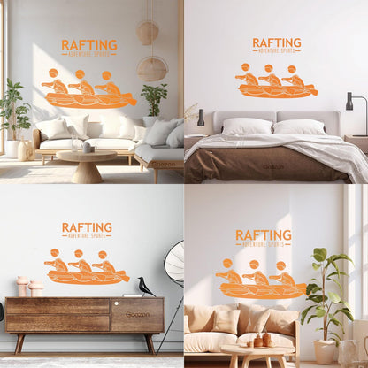 Extreme Adventure Water Sports Rafting Wall Decals Do Not Damage The Wall Surface