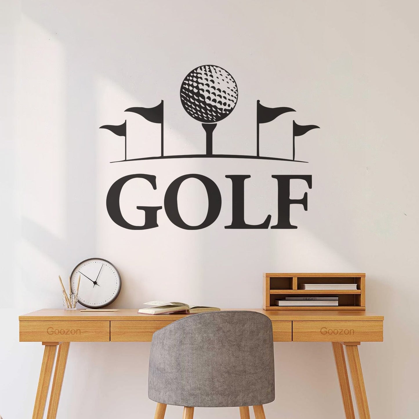 Wall Stickers Paster Paper Golf Club English Sport Hobbies Art Mural Painting