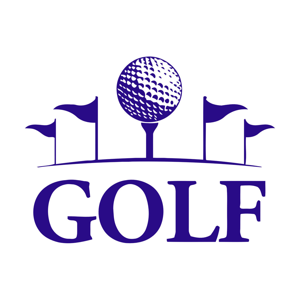 Wall Stickers Paster Paper Golf Club English Sport Hobbies Art Mural Painting