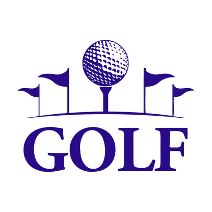 Wall Stickers Paster Paper Golf Club English Sport Hobbies Art Mural Painting