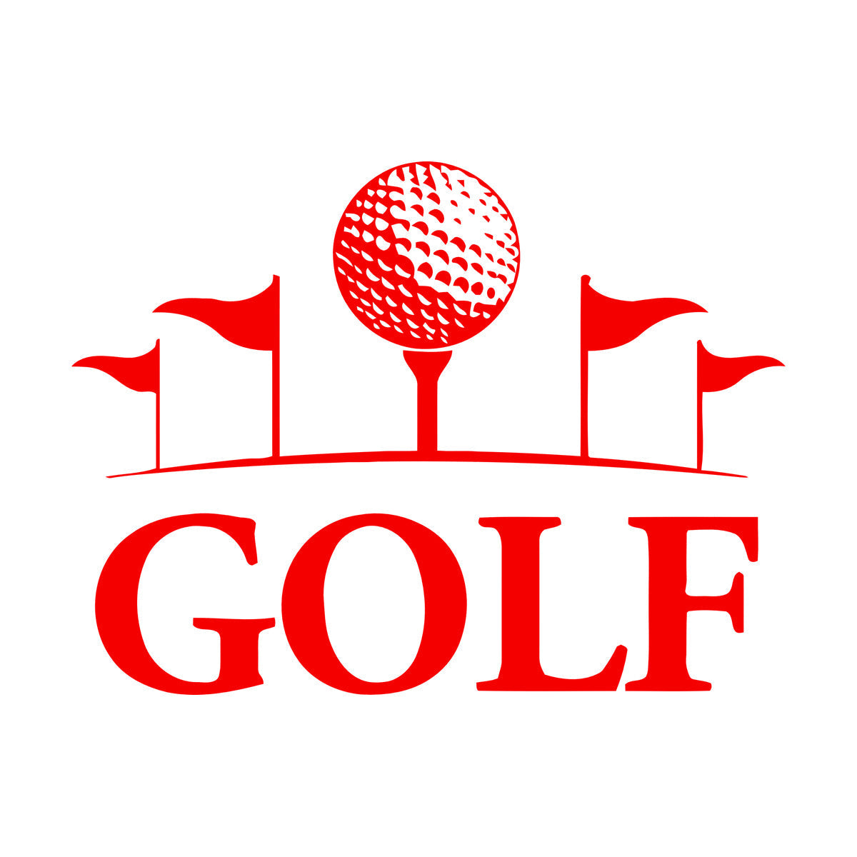 Wall Stickers Paster Paper Golf Club English Sport Hobbies Art Mural Painting