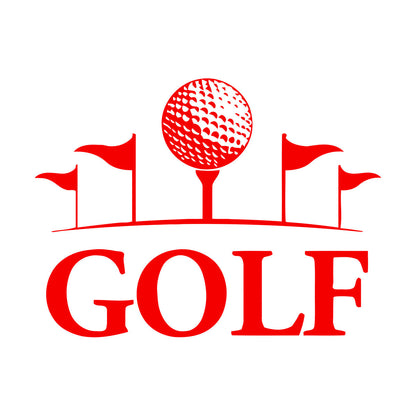 Wall Stickers Paster Paper Golf Club English Sport Hobbies Art Mural Painting