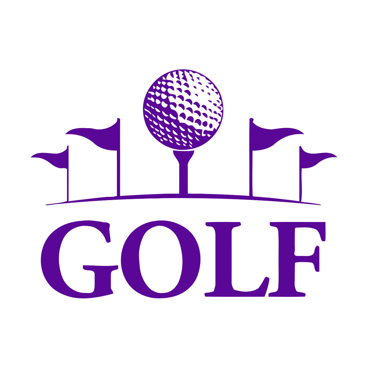 Wall Stickers Paster Paper Golf Club English Sport Hobbies Art Mural Painting