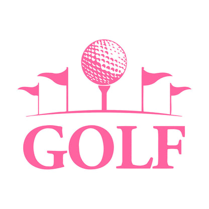 Wall Stickers Paster Paper Golf Club English Sport Hobbies Art Mural Painting